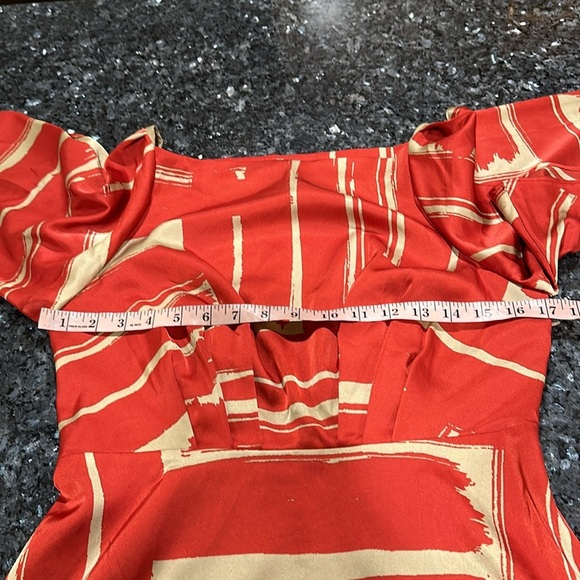 Banana Republic Factory Pink Midi Sundress with Flutter Sleeves - Picture 7 of 14